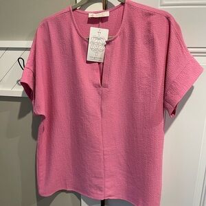 Leela & Lavender Top in Pink